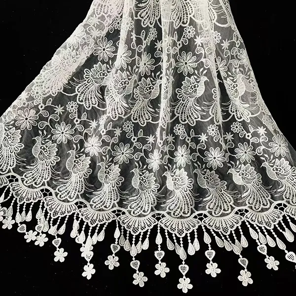 Renda bordada: mostrando a elegância feminina