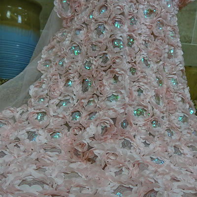 3D Rose Wedding Flowers Tapet Rape
